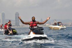 Andre Drummond Jetski Meme Template