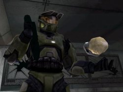 The Master Chief disagrees Meme Template