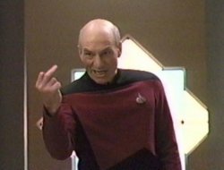 Picard's finger Meme Template