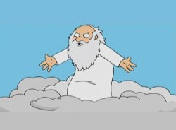 God Cloud Dios Nube Meme Template