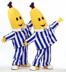 Bananas In Pyjamas Meme Template