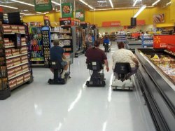 Walmart racing Meme Template