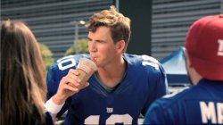 Eli Manning Milkshake Meme Template