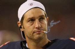 Smoking Jay Cutler Meme Template