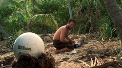 Cast Away Staredown Meme Template