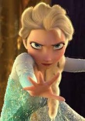 Mad Elsa Meme Template