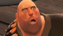 How is dis possible meme TF2 HEAVY Meme Template