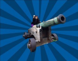 Mary and her cannon Meme Template