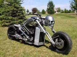 skeleton-motorcycle Meme Template