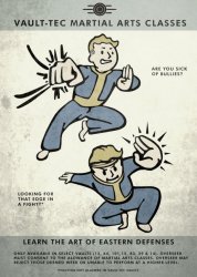 Fallout martial arts Meme Template
