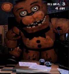 Papa Freddy Meme Template