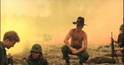 smell of napalm Meme Template