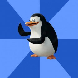 penguin private template Meme Template