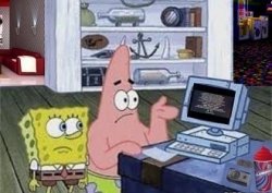 Spongebob Xbox-Like Computer E 74 FAIL! Meme Template