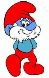 popa smurf Meme Template