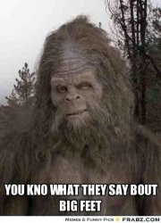 Bigfoot Meme Template