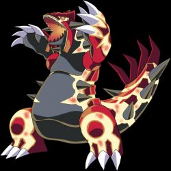 Groudon is a douche Meme Template