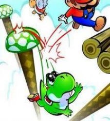 Yoshi e mario Meme Template