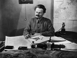 Trotsky With Map Meme Template