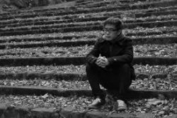 sitting on steps Meme Template