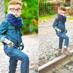 Hipster Kid Meme Template