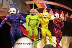 Teletubies Meme Template