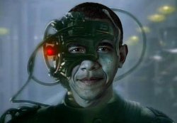 Obama of Borg Meme Template