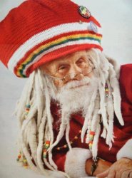 rasta santa Meme Template