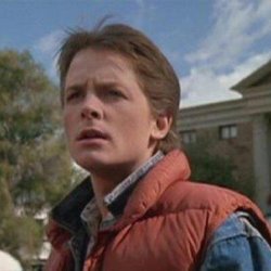 Are You Telling Me Marty McFly Meme Template