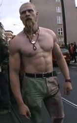 Techno viking is tired of your shit Meme Template