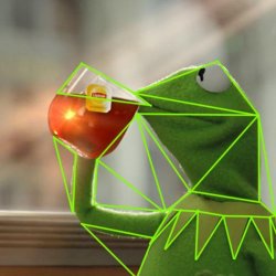 kermit triangles Meme Template