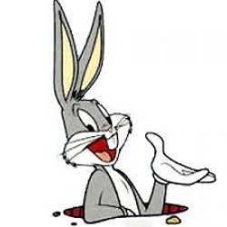 Bugs Bunny from his hole Meme Template