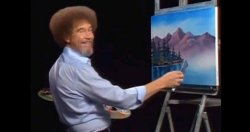 Bob Ross Meme Template