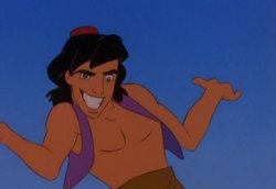 Aladdin shirtless Meme Template