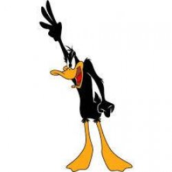 daffy duck demanding Meme Template