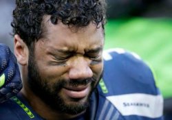 Russell Wilson Crying Meme Template