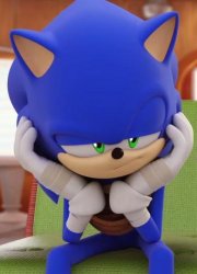 Disappointed Sonic Meme Template