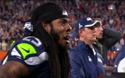 Richard Sherman Super Bowl XLIX Meme Template