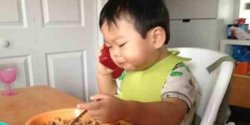Asian Baby On Phone Meme Template