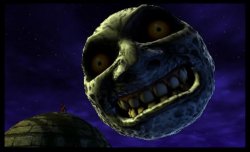 Majora's Mask 3D Moon Meme Template