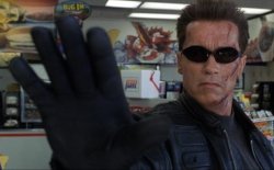 Terminator hand Meme Template