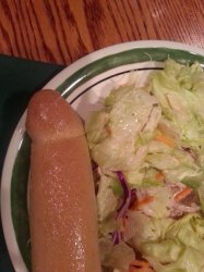 Breadstick & Salad Meme Template