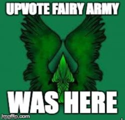 upvote fairy army Meme Template