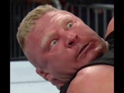 Brock Lesnar is not happy Meme Template