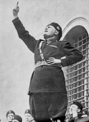 Mussolini Meme Template