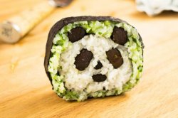 Panda Sushi Meme Template