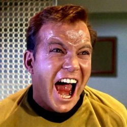 Kirk Scream Meme Template