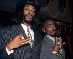 Tupac and Snoop Meme Template