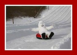 Snow tubing Meme Template