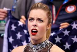 Ashley Wagner What? Whaa WTF disbelief shock Meme Template